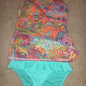 Ralph Lauren Bathing Suit Top with Bottoms